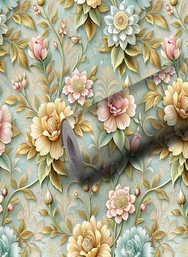 Wallpaper Mart Wall Stickers Waterproof and 100% Removable Vinyl Wallpaper Self Adhesive Decals Living Room, Hall, Bedroom, Kitchen (Size 40x200) Design1263 - Image 1